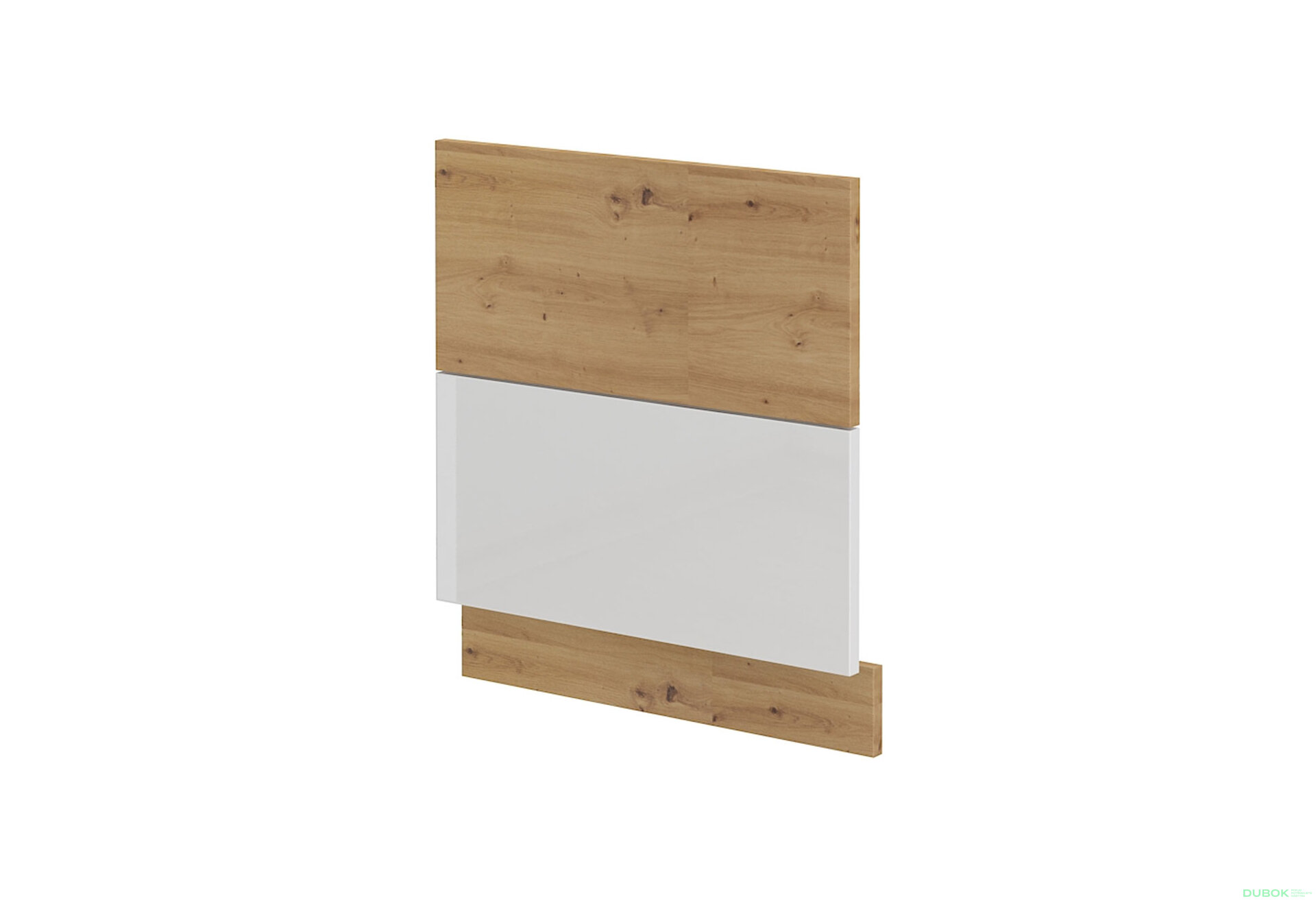 Obrázek 1 - ZM 570x596 dvířka Artisan / bílý lesk