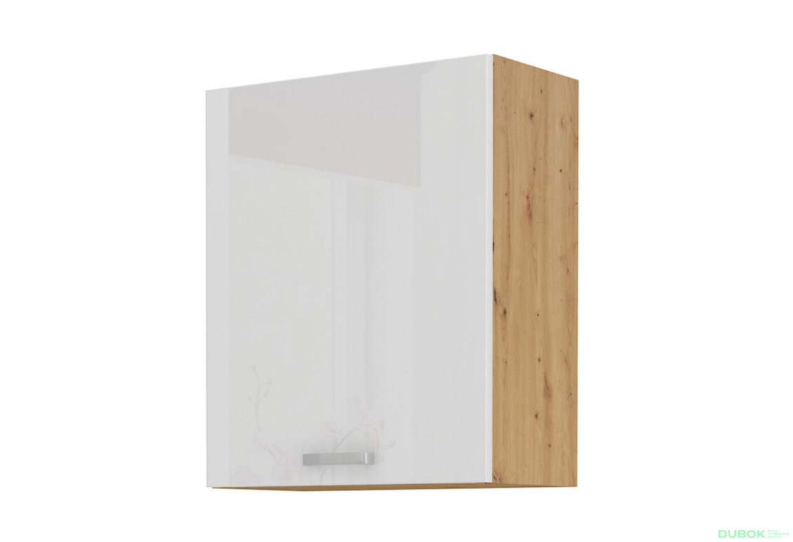 Obrázek 5406 - Kuchyňská sestava 1.2+2.4 m Artisan / bílý lesk