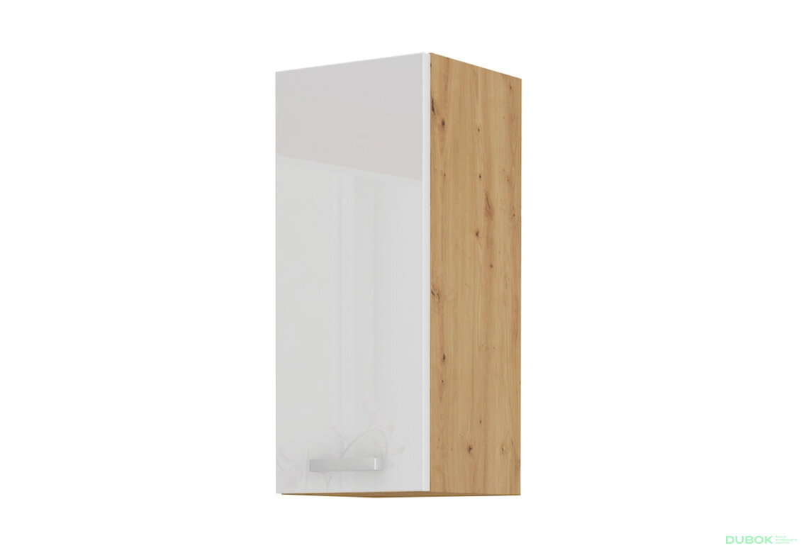 Obrázek 5414 - Kuchyňská sestava 1.2+2.4 m Artisan / bílý lesk