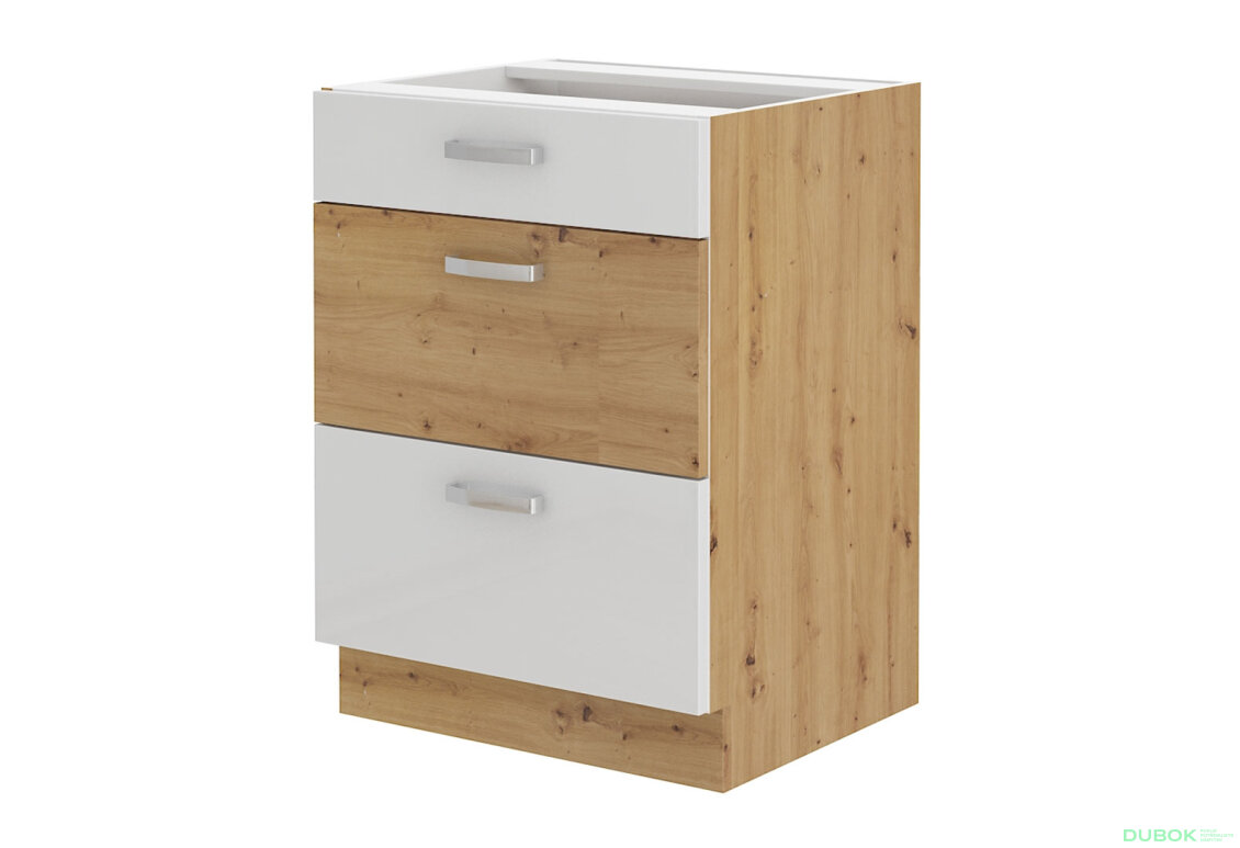 Obrázek 5420 - Kuchyňská sestava 2.6 m Artisan / bílý lesk