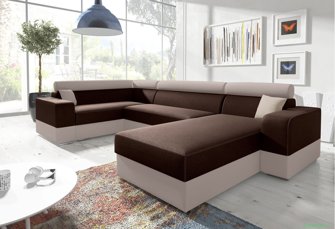 Obrázek 2 - Sedací souprava Infinity super Bahama 08 + Bahama 33 / typ P