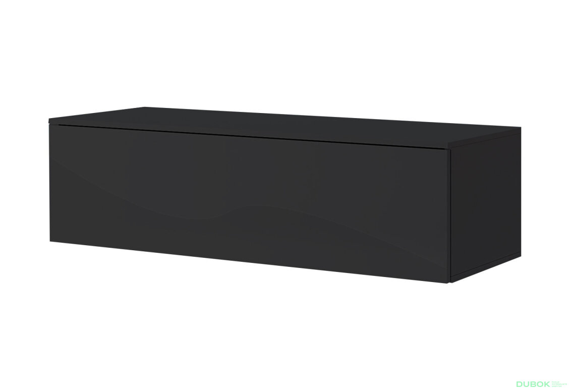 Sekce-43 TV černý lesk Box
