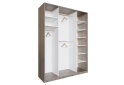 Obrázek 1 - Korpus 1800x600x2400 W Dub kraft šedý