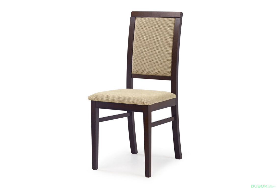 Židle Sylwek 1 tmavý ořech / Torent Beige