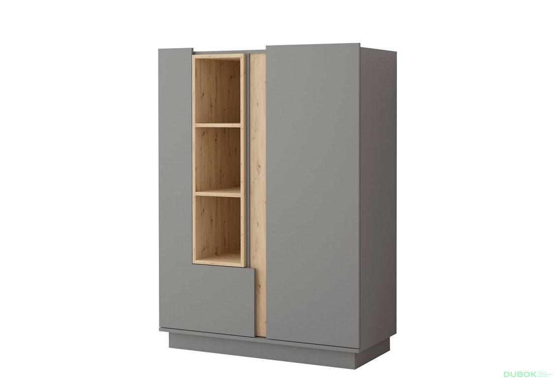 Obrázek 2132 - Obývací sestava I bílá, artisan / bílý Grey Idczak meble