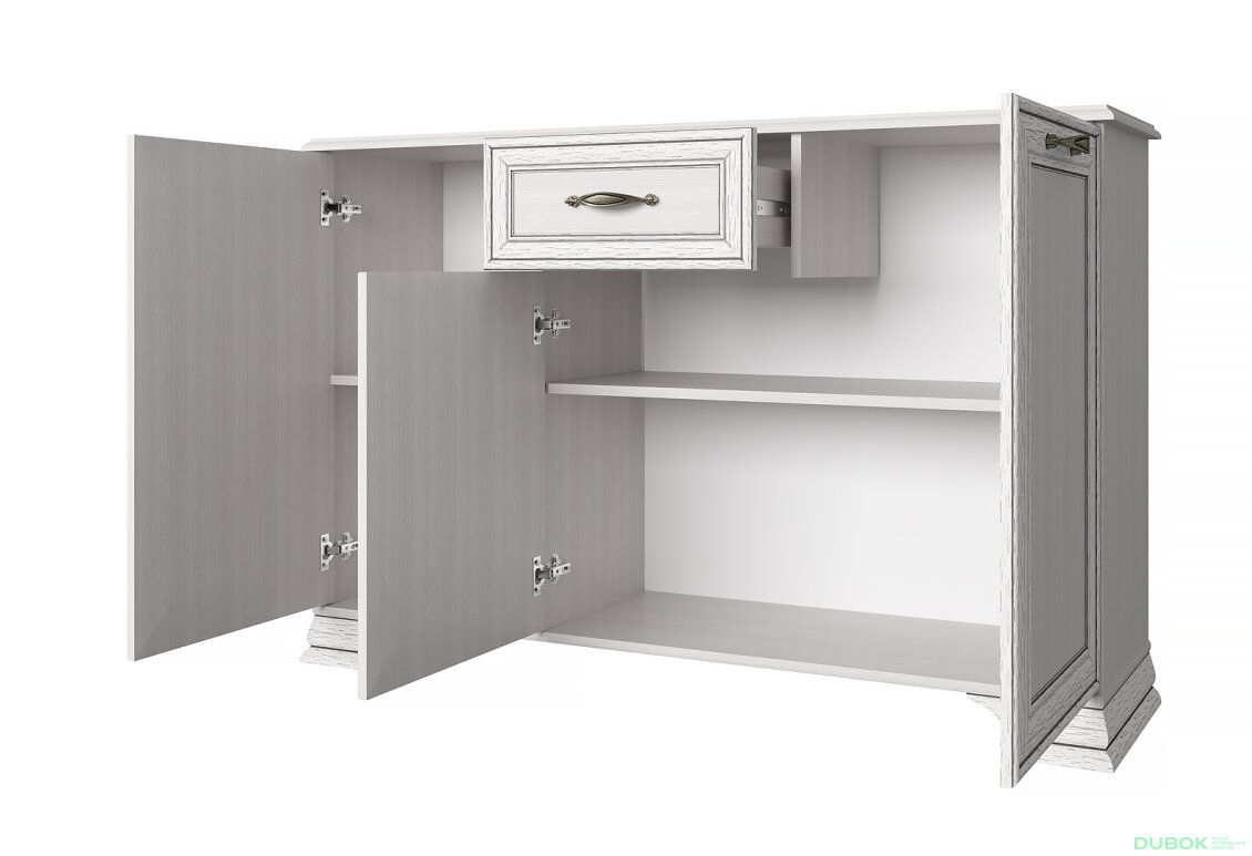 Obrázek 3 - Komoda 3d1s woodline krém Tiffany