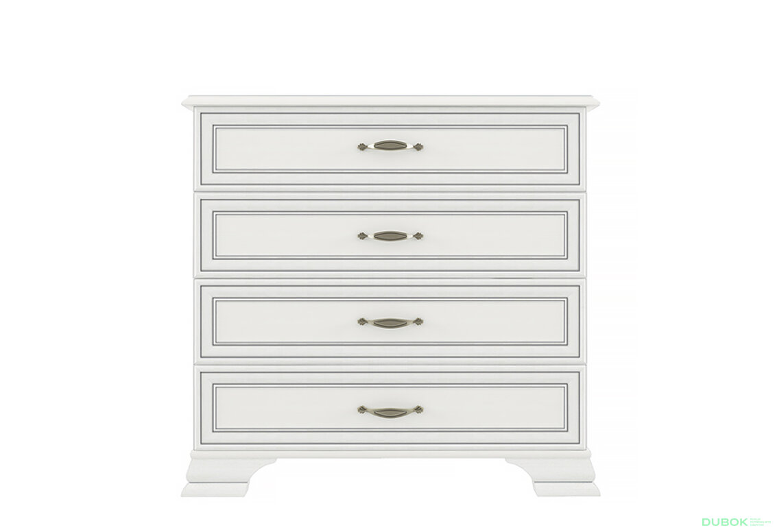 Obrázek 2 - Komoda 4s woodline krém Tiffany