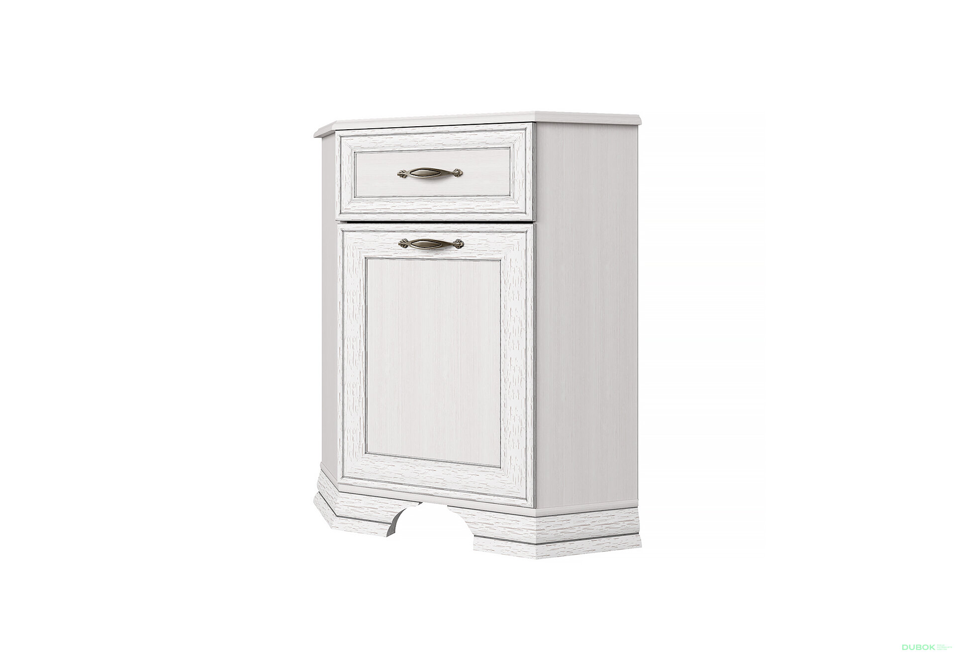 Obrázek 1 - Rohová komoda 1d1s woodline krém Tiffany