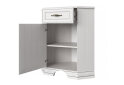 Obrázek 2 - Rohová komoda 1d1s woodline krém Tiffany