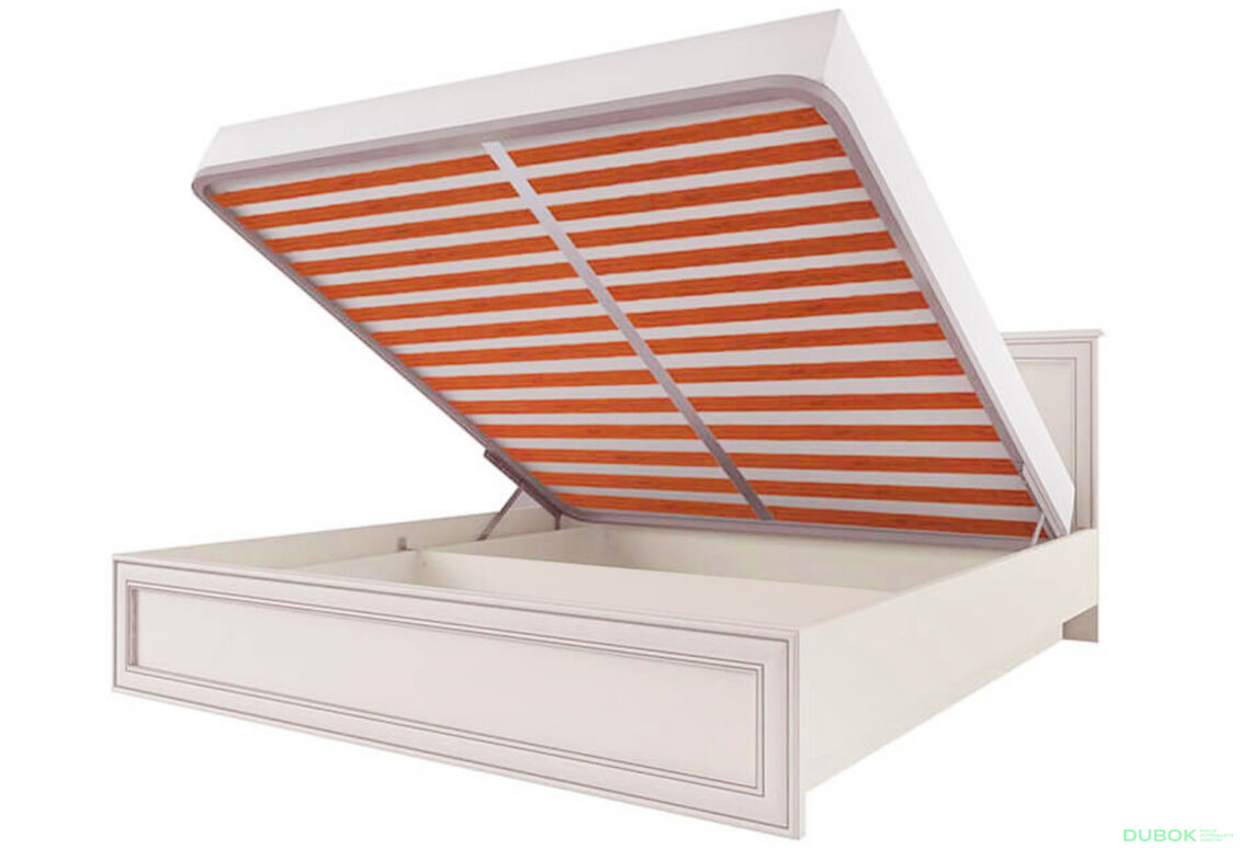 Obrázek 3 - Postel 160x200 s úložným prostorem woodline krém Tiffany