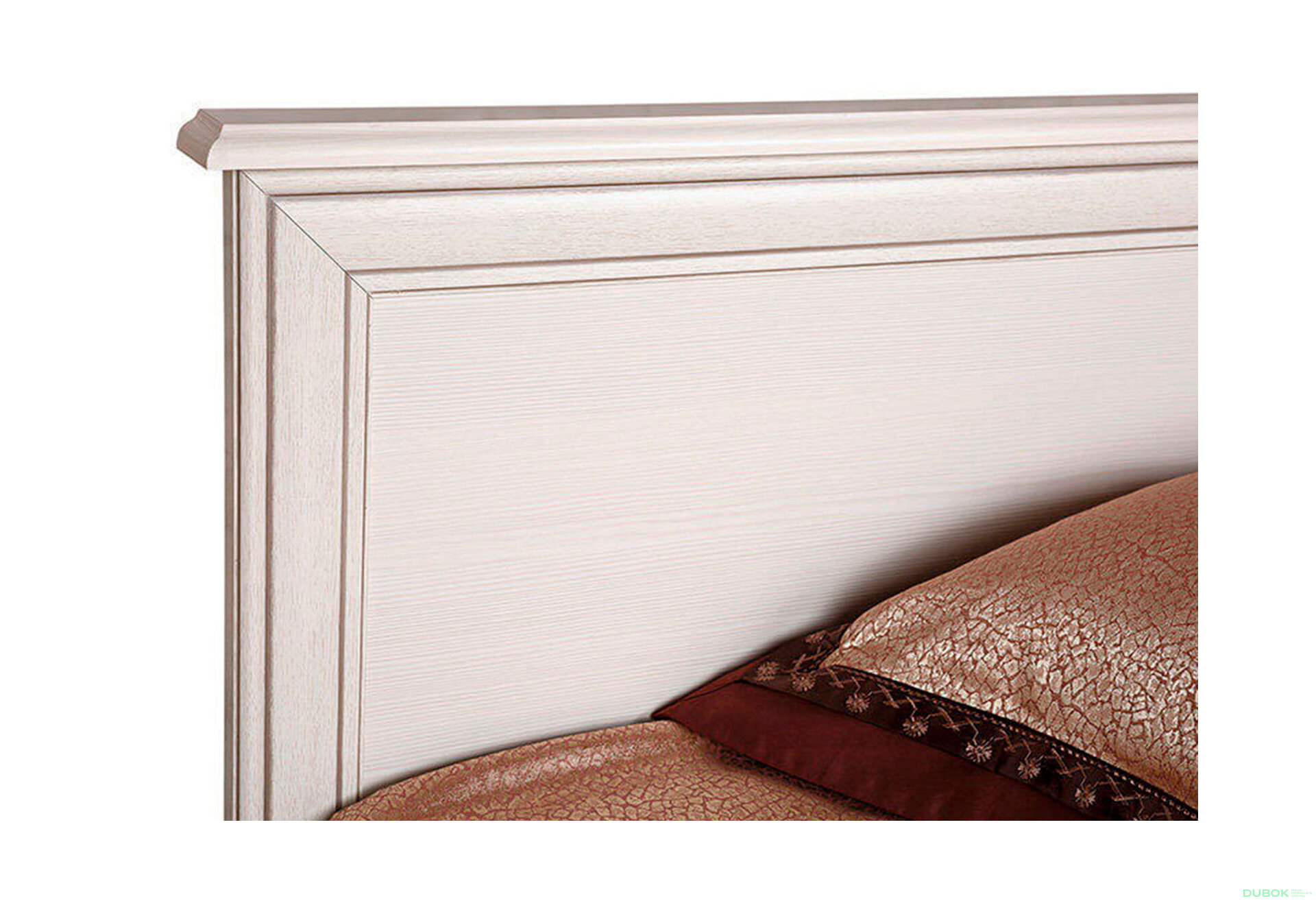 Obrázek 4 - Postel 160x200 s úložným prostorem woodline krém Tiffany
