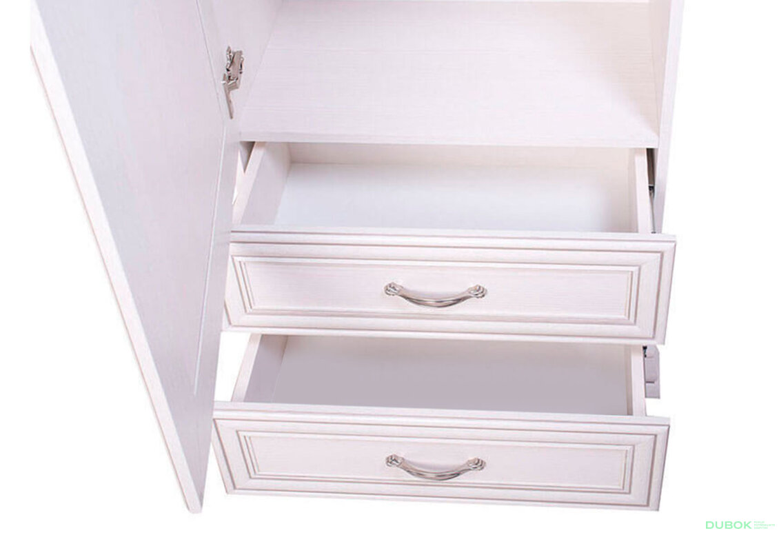 Obrázek 4 - Regál se zrcadlem 1d2s woodline krém Tiffany
