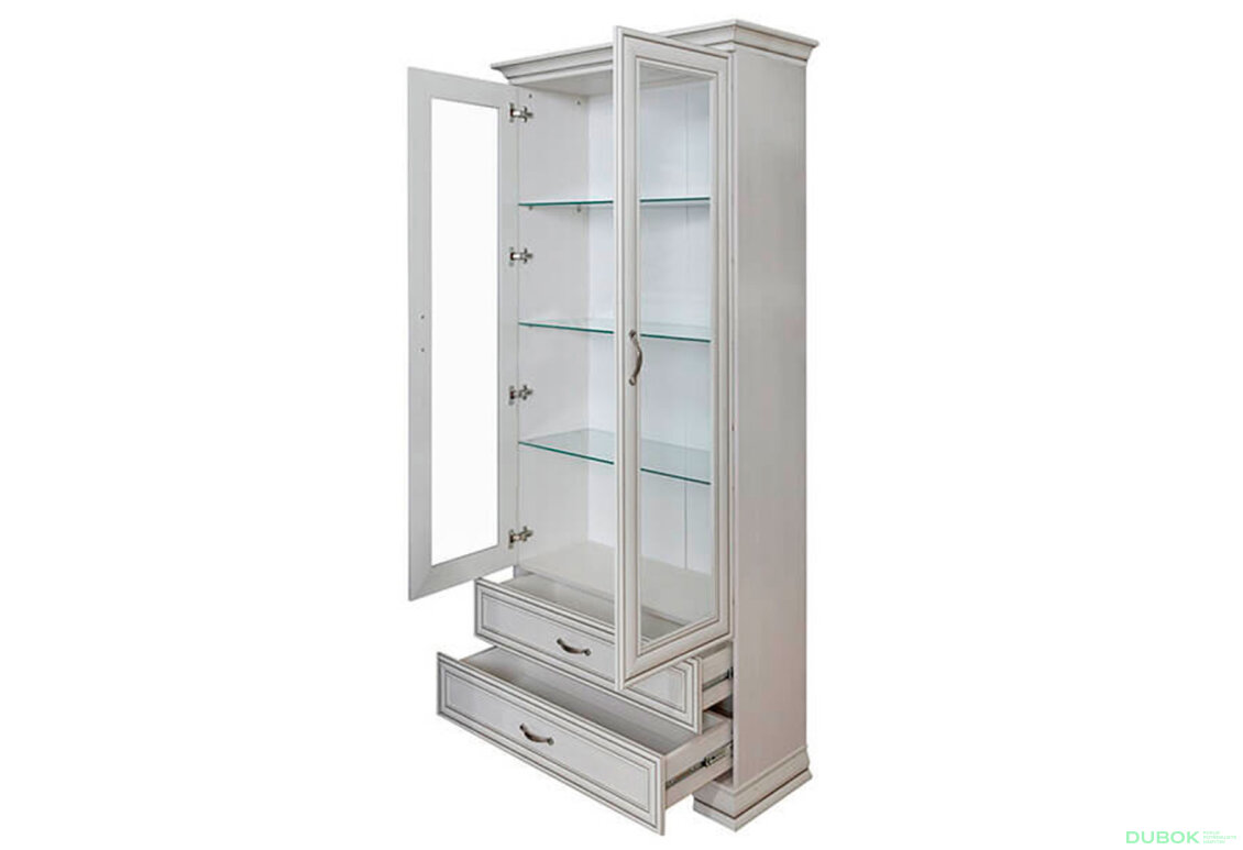 Obrázek 2 - Vitrína 2w2s woodline krém Tiffany