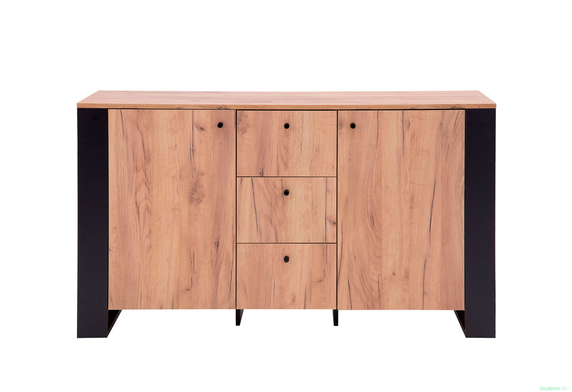 Obrázek 2 - Komoda 2d3s dub craft zlatý Wood