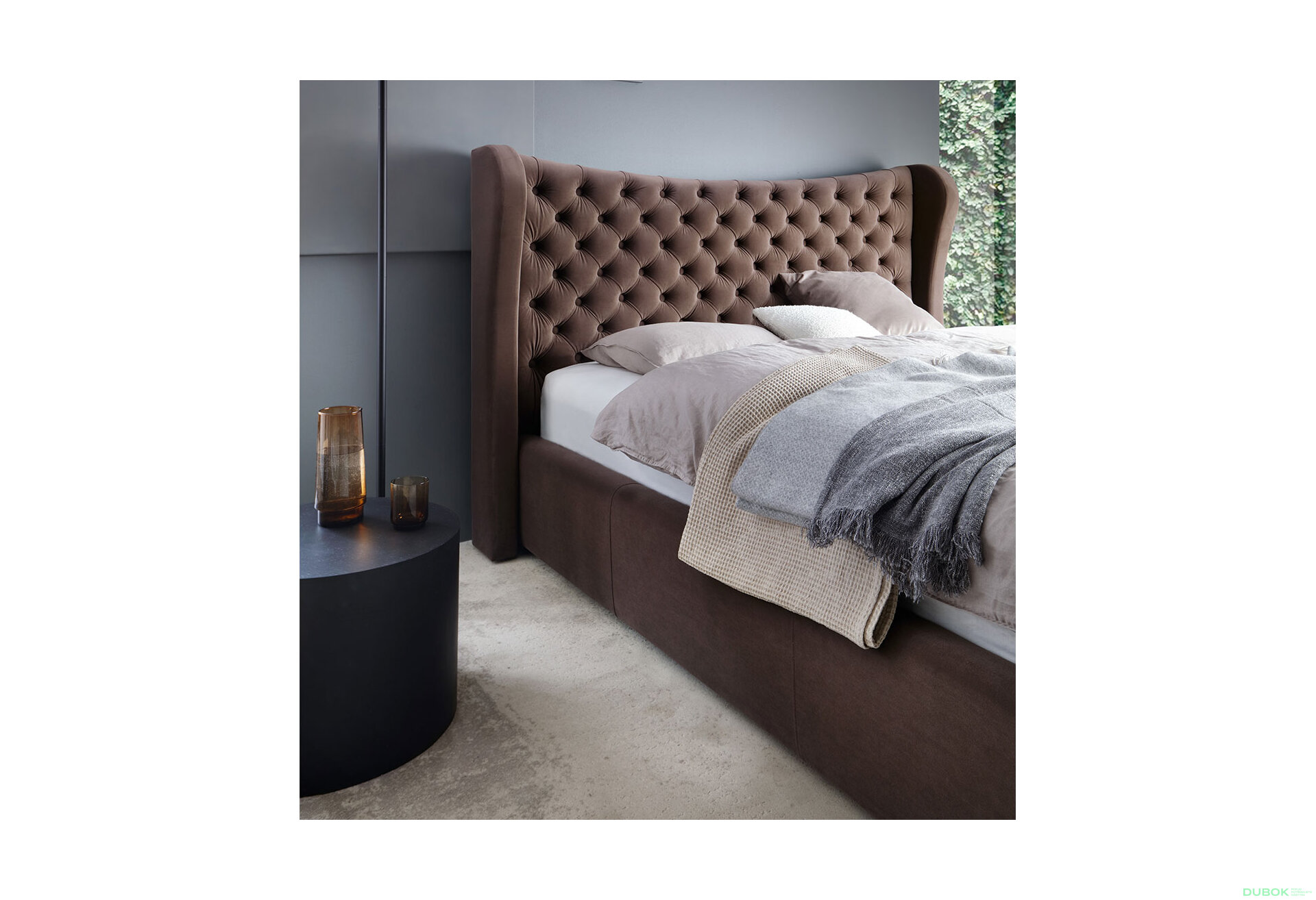 Obrázek 4 - Postel Lancaster 160x200 Matt Velvet 29 Davis Buk G4