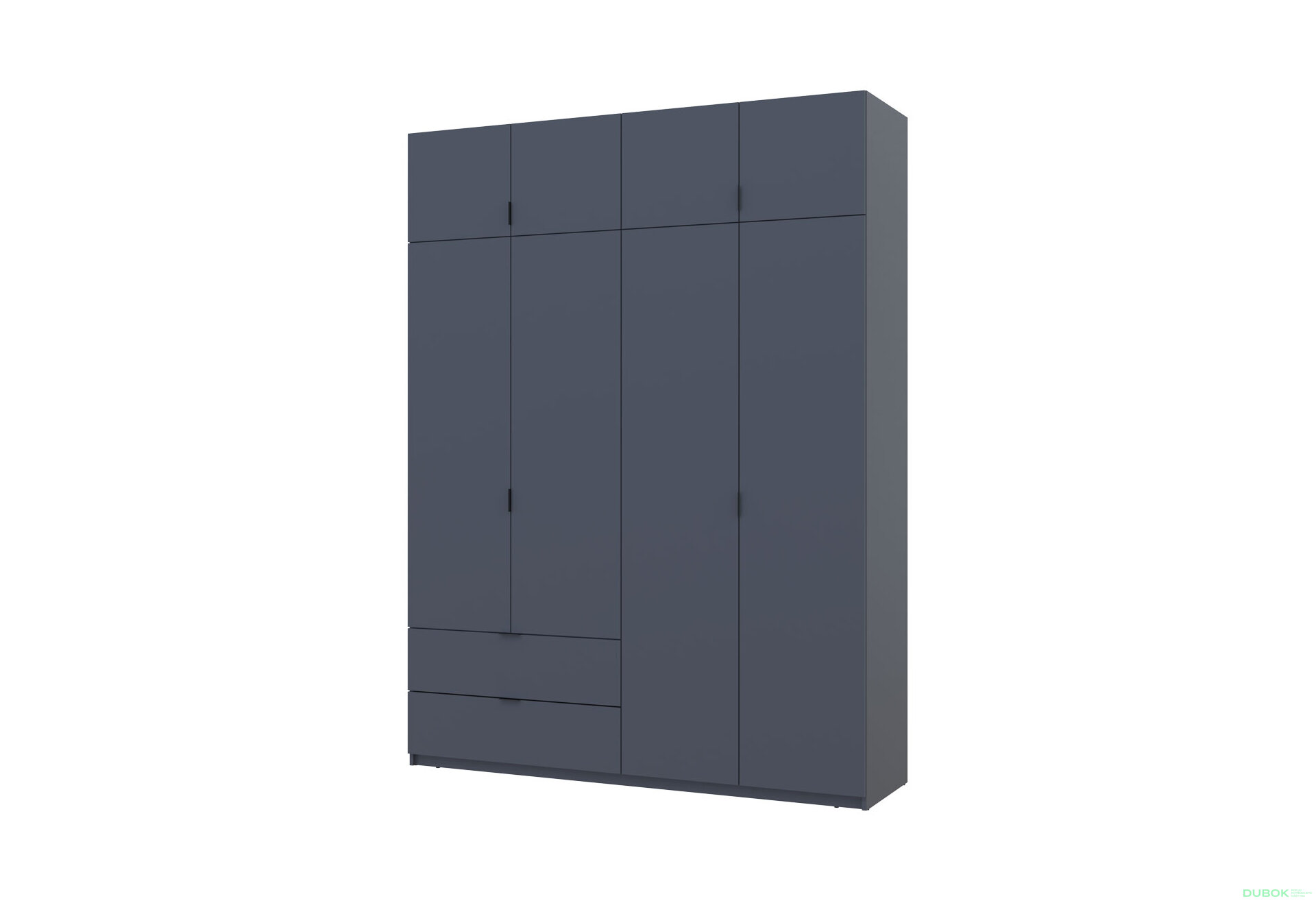 Obrázek 7145 - Skříň Lukas 4+4 DT 340 grafit