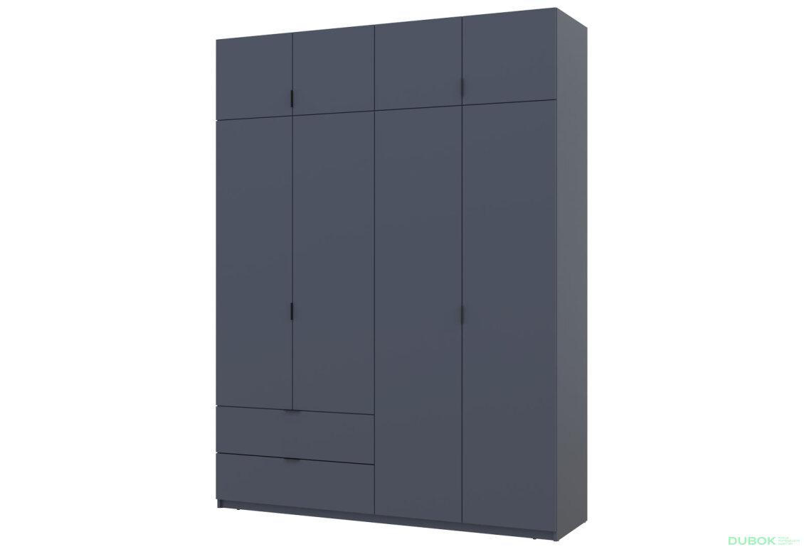 Obrázek 7145 - Skříň Lukas 4+4 DT 340 grafit