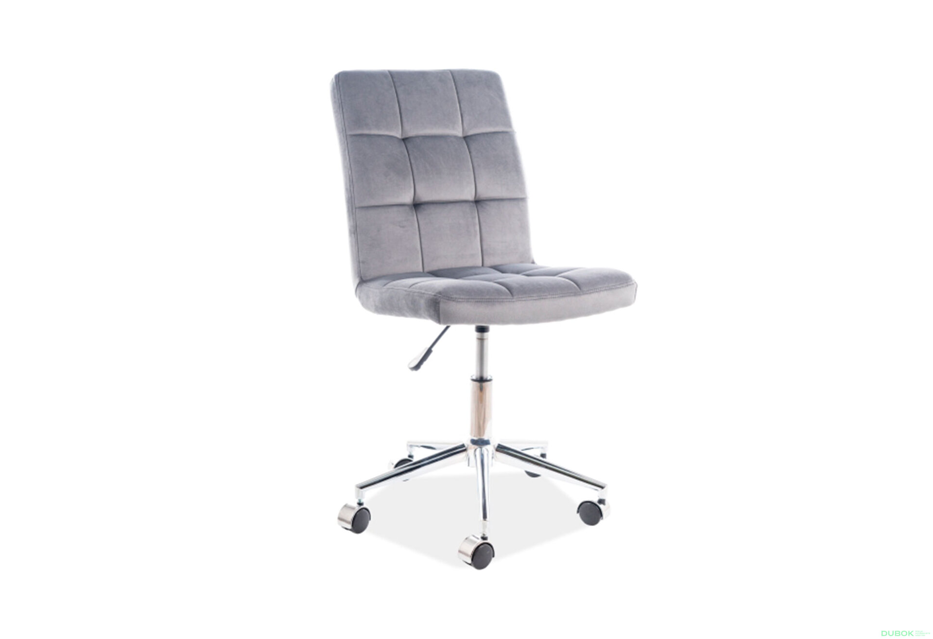 Obrázek 2 - Otočné křeslo Q-020 Velvet, šedý Bluvel 14