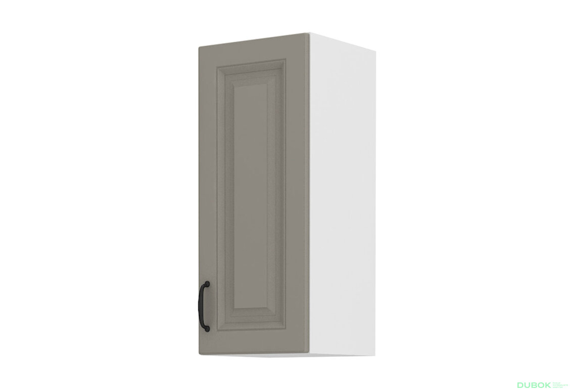 Obrázek 5738 - Kuchyňská sestava 2.8x1.7 m Stilo bílý / clay grey