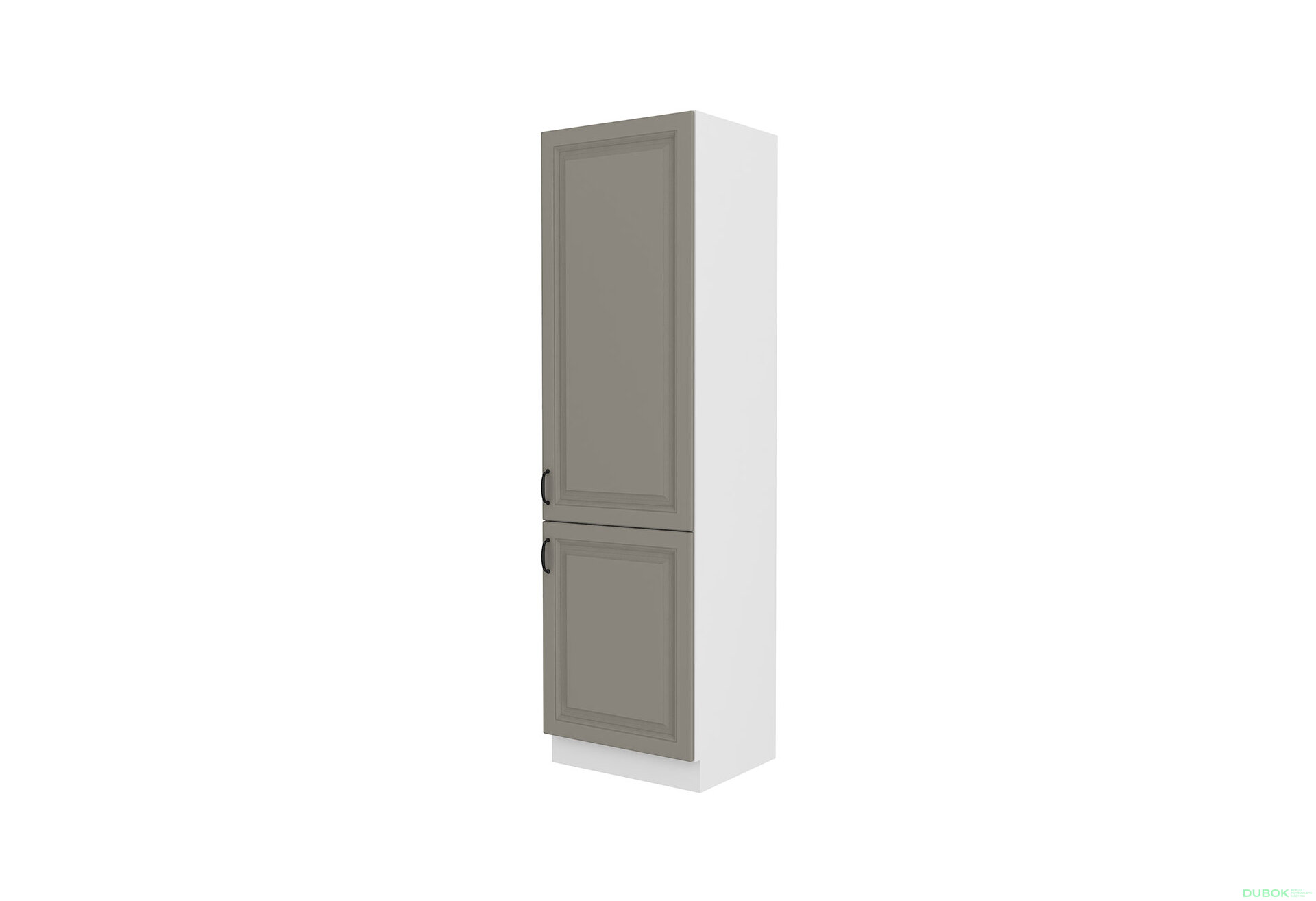 Obrázek 5740 - Kuchyňská sestava 1.2+2.4 m Stilo bílý / clay grey