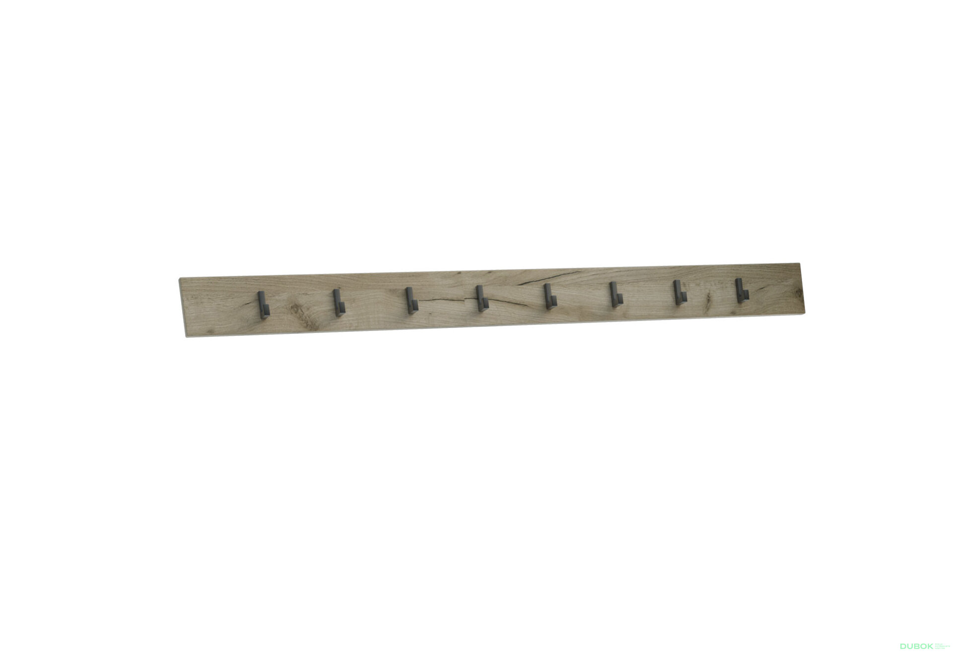 Obrázek 1 - Věšák Sara 120 cm Dub kraft šedý
