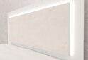 Obrázek 2 - Postel 160x200 + LED Aurelia silk / bílý Idczak meble