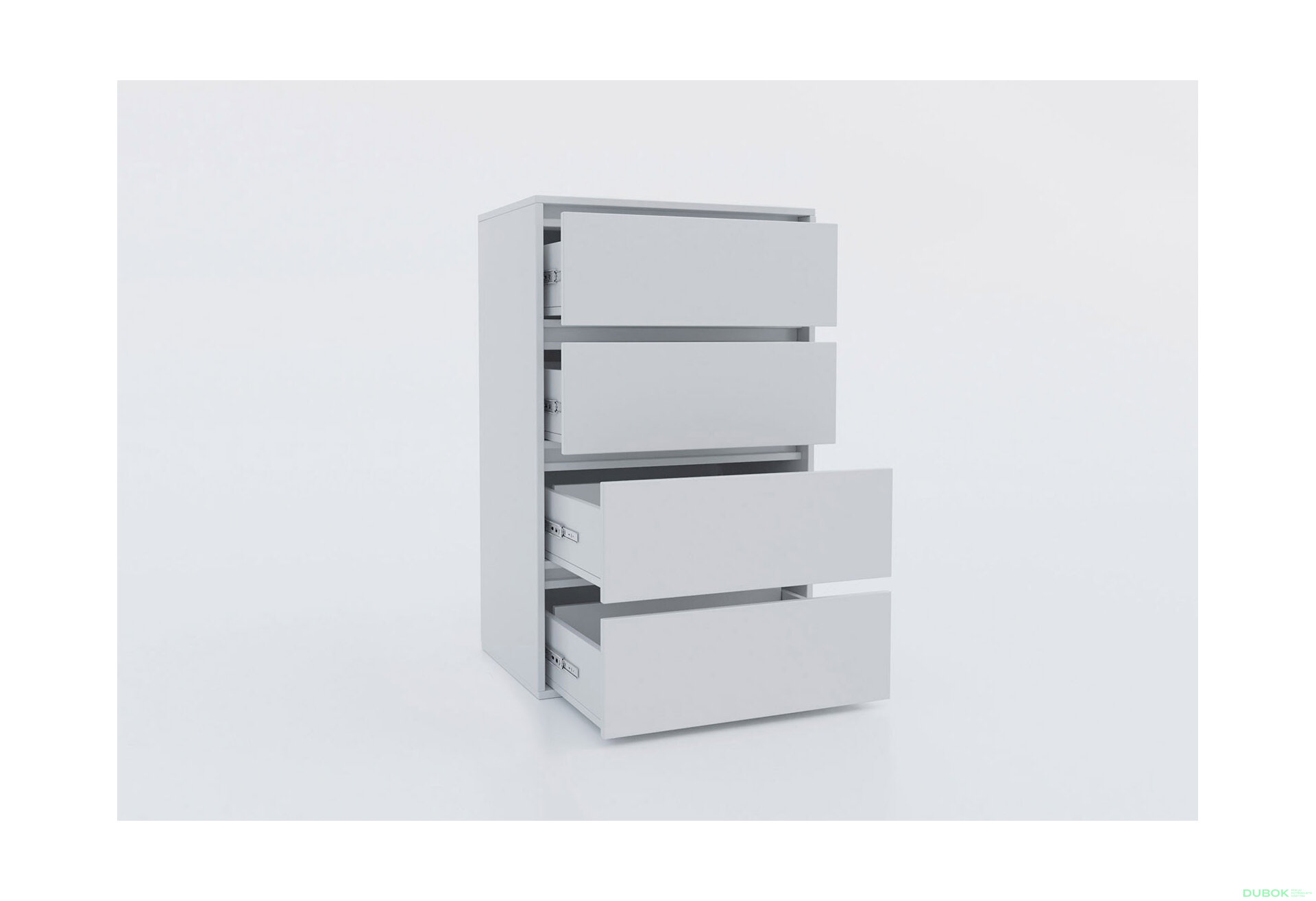 Obrázek 3 - Komoda se 4 zásuvkami Idea K 60 cm Nymphaea alba