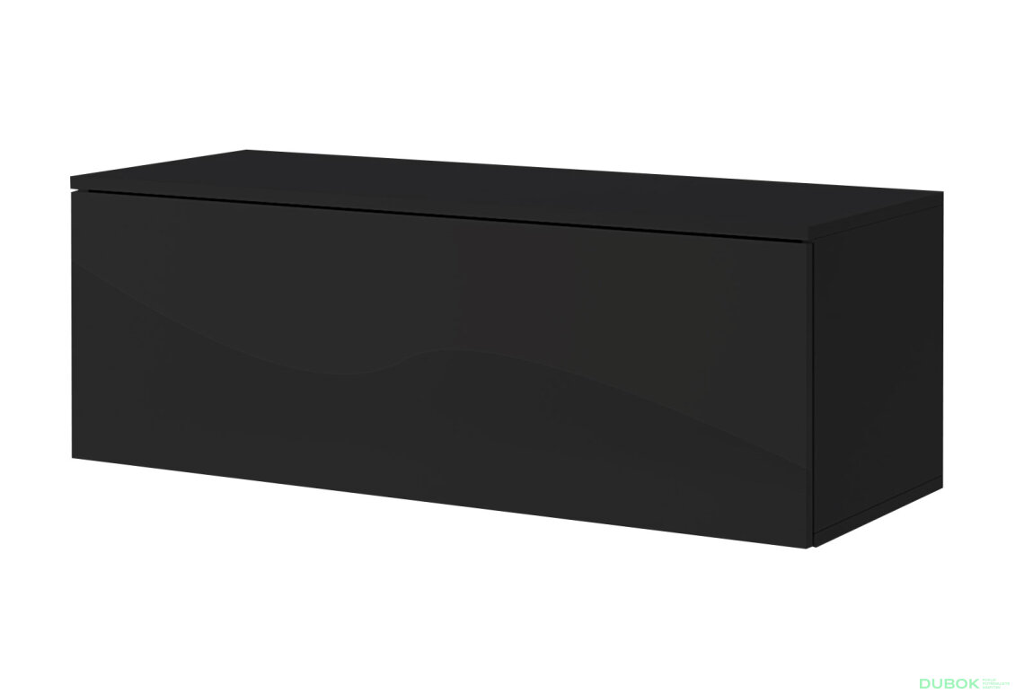 Sekce-42 TV černý lesk Box
