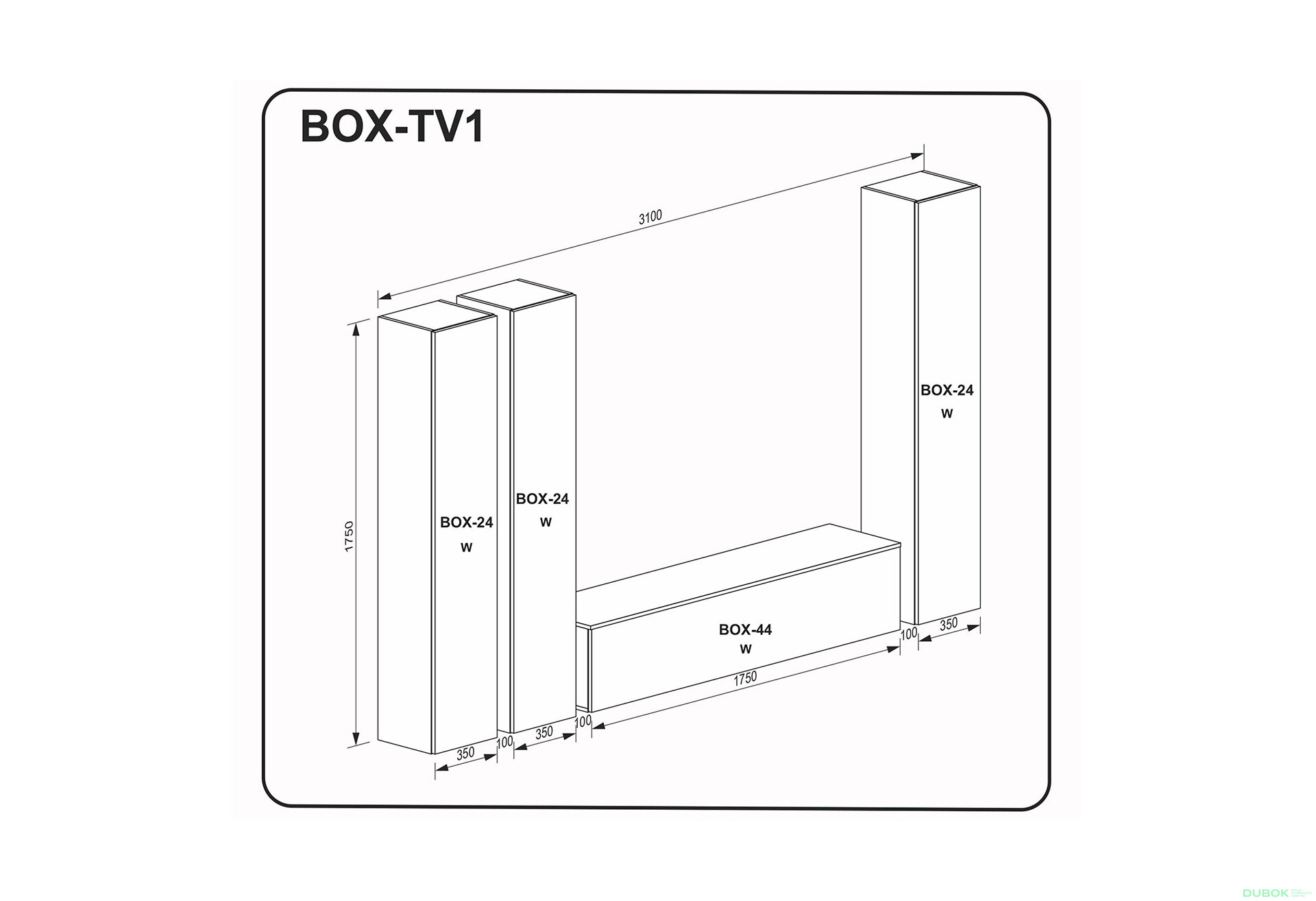 Obrázek 2 - TV-1 Box