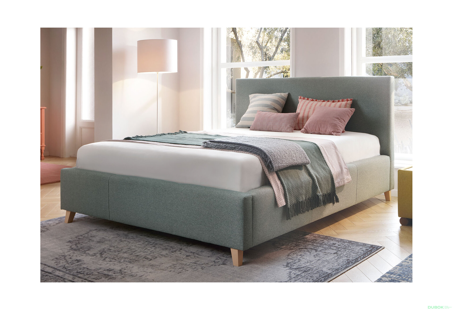 Obrázek 2 - Postel Basic 180x200 Solid 39 Davis E10 Buk