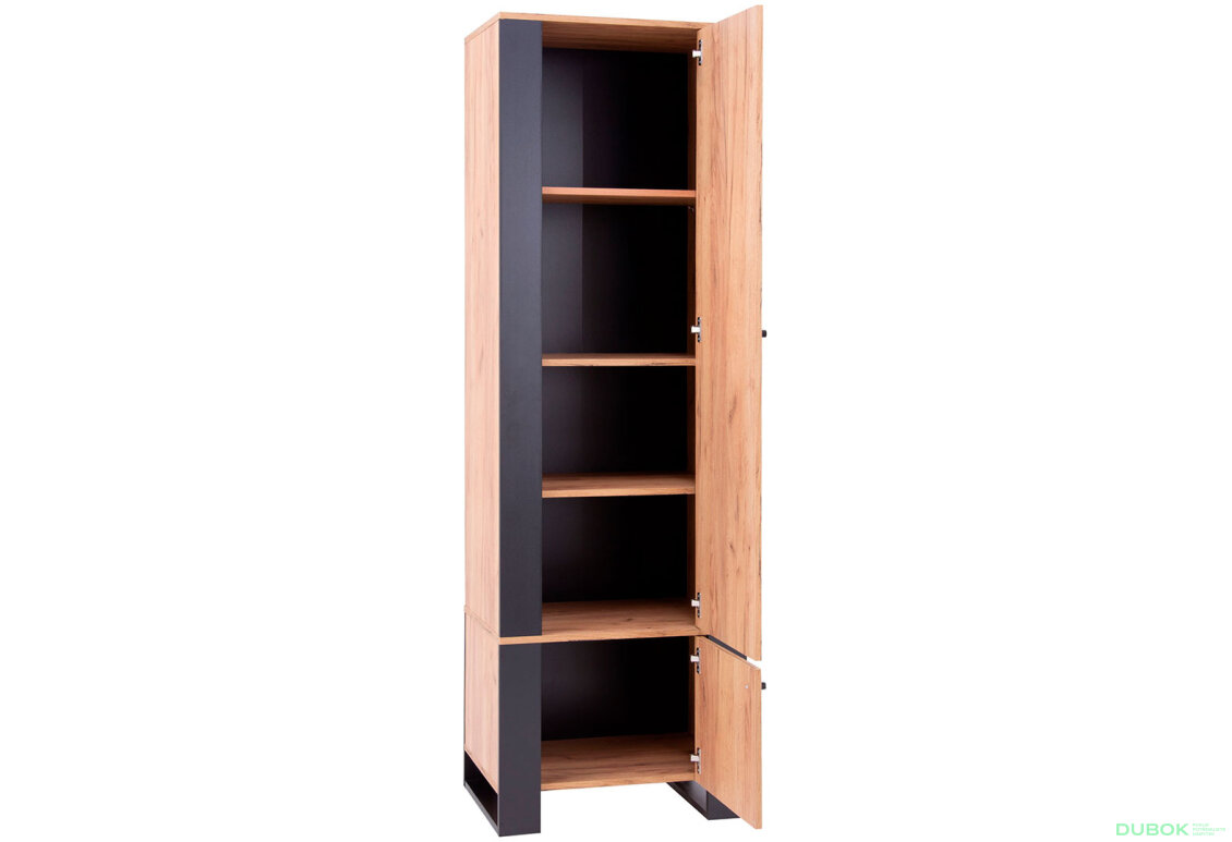 Obrázek 3 - Regál 2d dub craft zlatý Wood