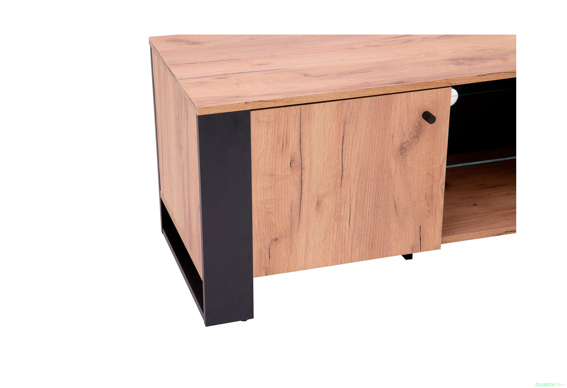 Obrázek 5 - TV stolek 2d/140 dub craft zlatý Wood