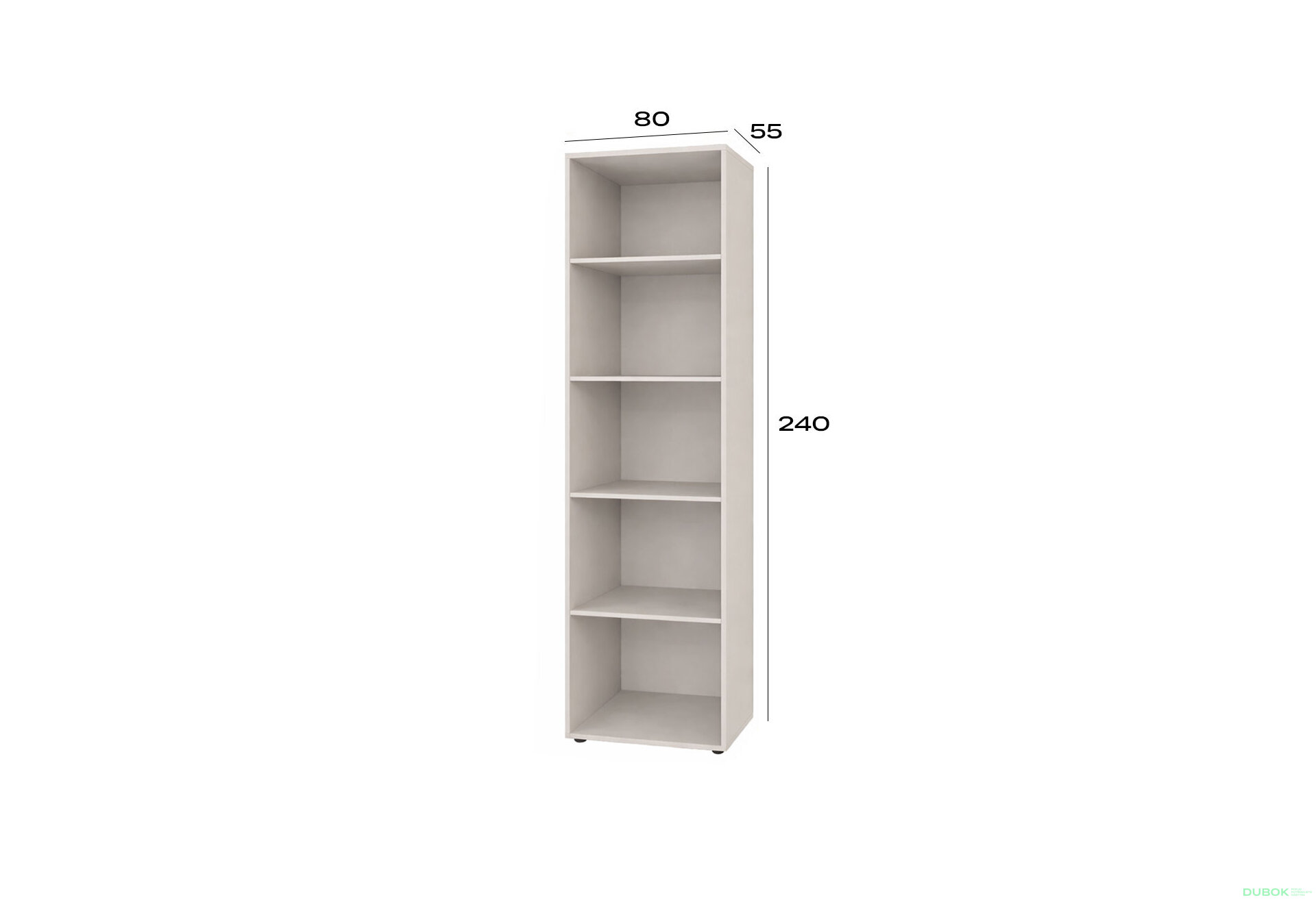 Obrázek 2 - Korpus modul 3 (h-2400*800) kašmír Space