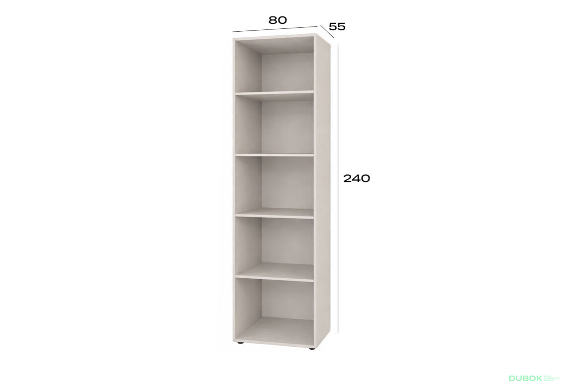 Obrázek 2 - Korpus modul 3 (h-2400*800) kašmír Space