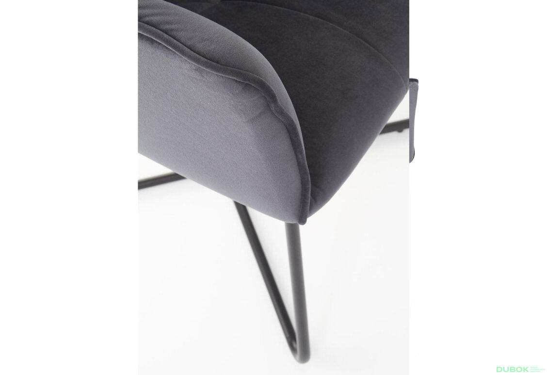 Obrázek 10 - Židle K377 popelová látka