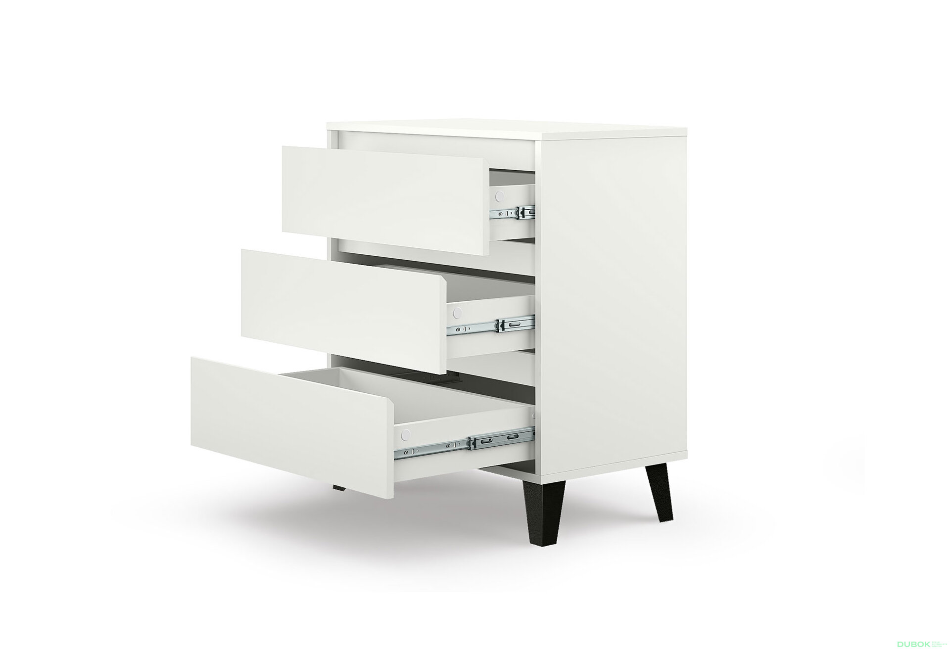 Obrázek 5 - Komoda Borg 3s/70 bílá