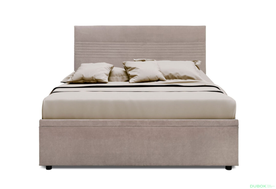 Obrázek 3 - Postel Fro Line 160x200 s roštem, úložným prostorem Mono 233, béž