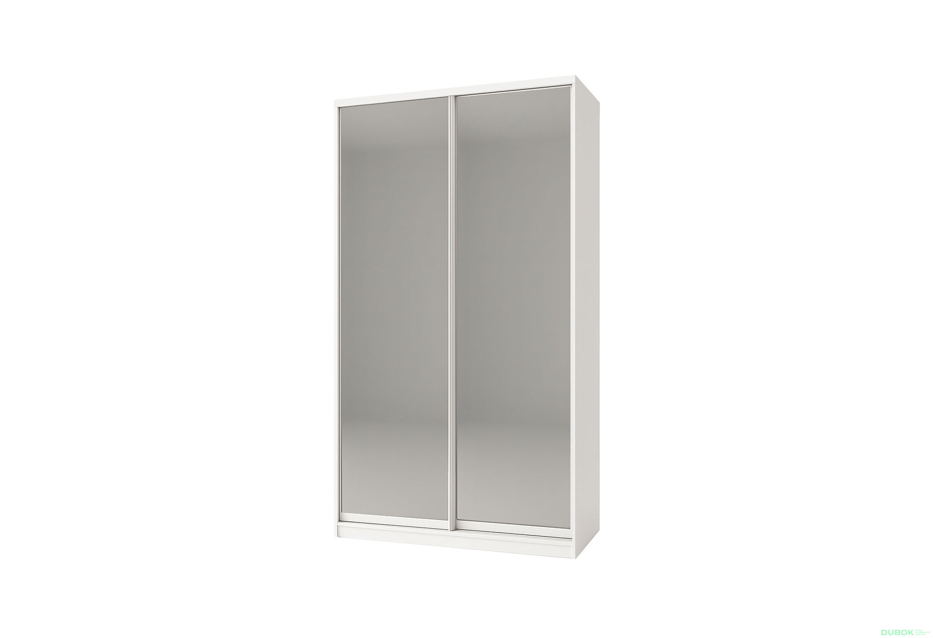 Obrázek 1 - Skříň Rim-Veneziano 2D 1.0 m se zrcadlem, bílá