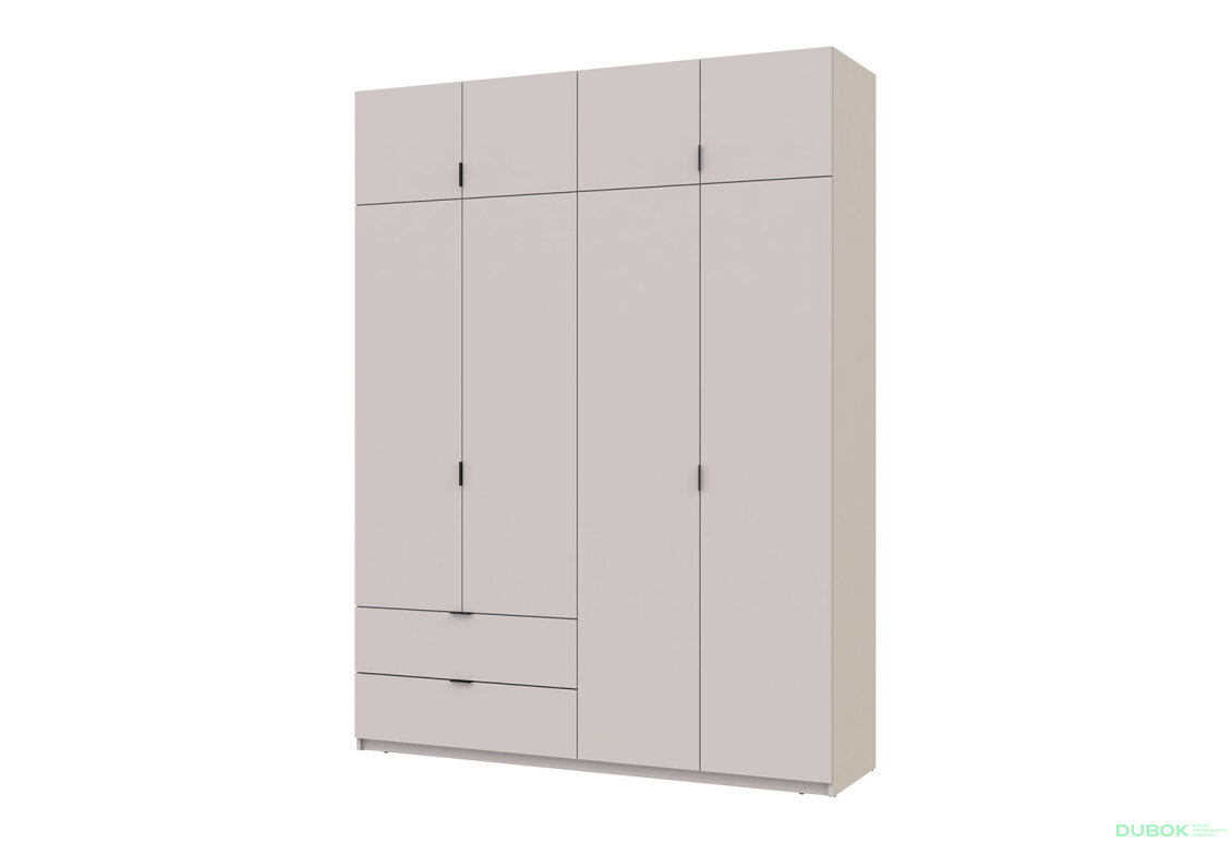 Obrázek 7205 - Skříň Lukas 3+4 DT 300 kašmír