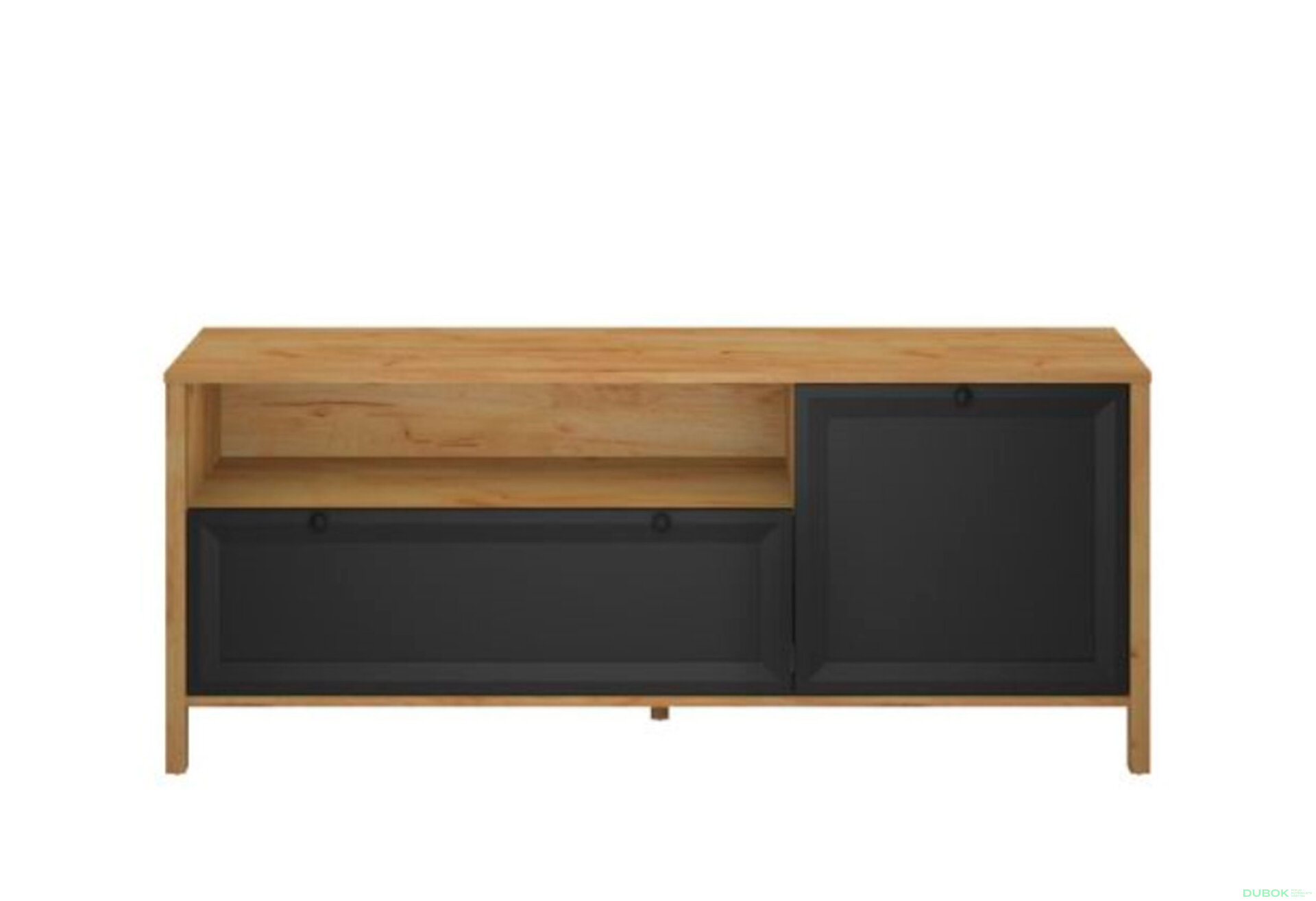 Obrázek 2362 - Obývací sestava I Brent dub craft zlatý / černý