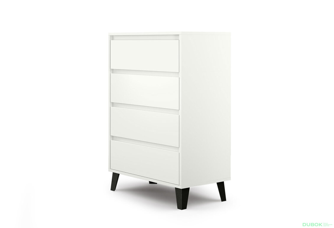 Obrázek 5 - Komoda Borg 4s/70 bílá