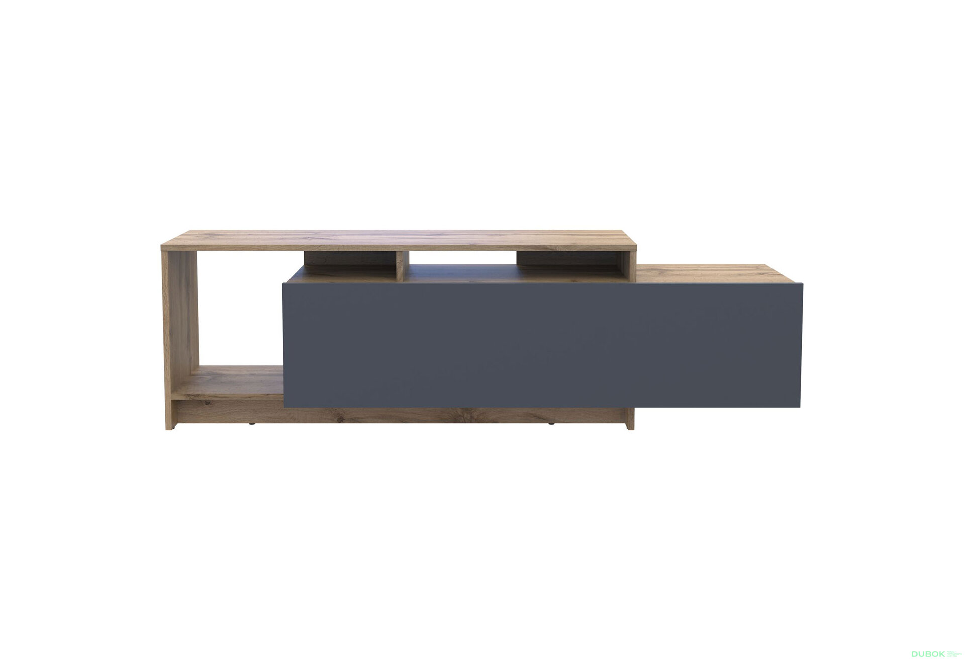 Obrázek 6 - TV stolek U2 tajo / grafit dřevotříska 160x38x48