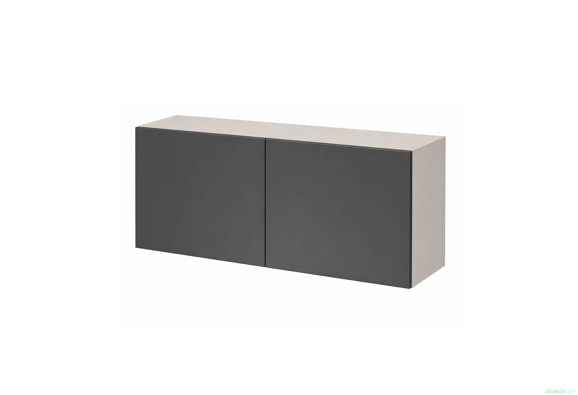 Obrázek 1 - Nástavec na skříň 80 cm kašmír / grafit Space