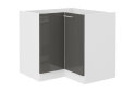 Obrázek 4773 - Kuchyňská sestava 2.2x3.7 m Lara bílý / šedý lesk