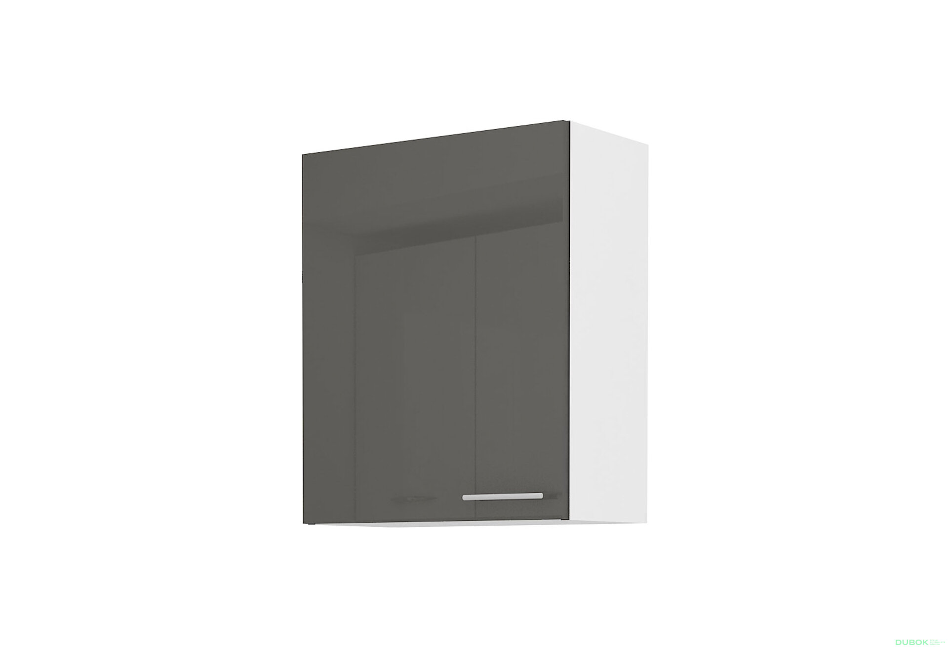 Obrázek 4779 - Kuchyňská sestava 2.9 m Lara bílý / šedý lesk