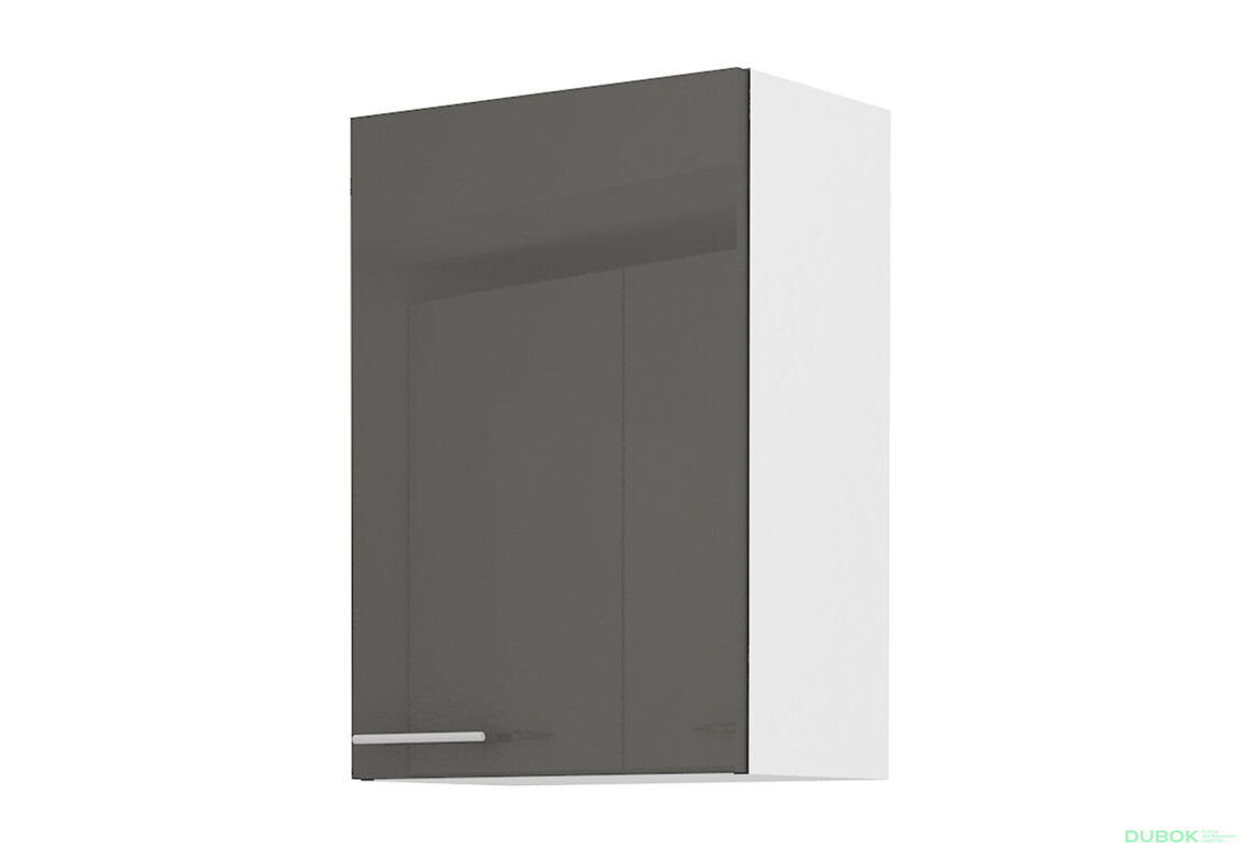 Obrázek 4784 - Kuchyňská sestava 2.9 m Lara bílý / šedý lesk