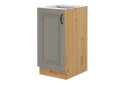 Obrázek 4106 - Kuchyňská sestava 1.2x2.4 m Stilo dub artisan / clay grey