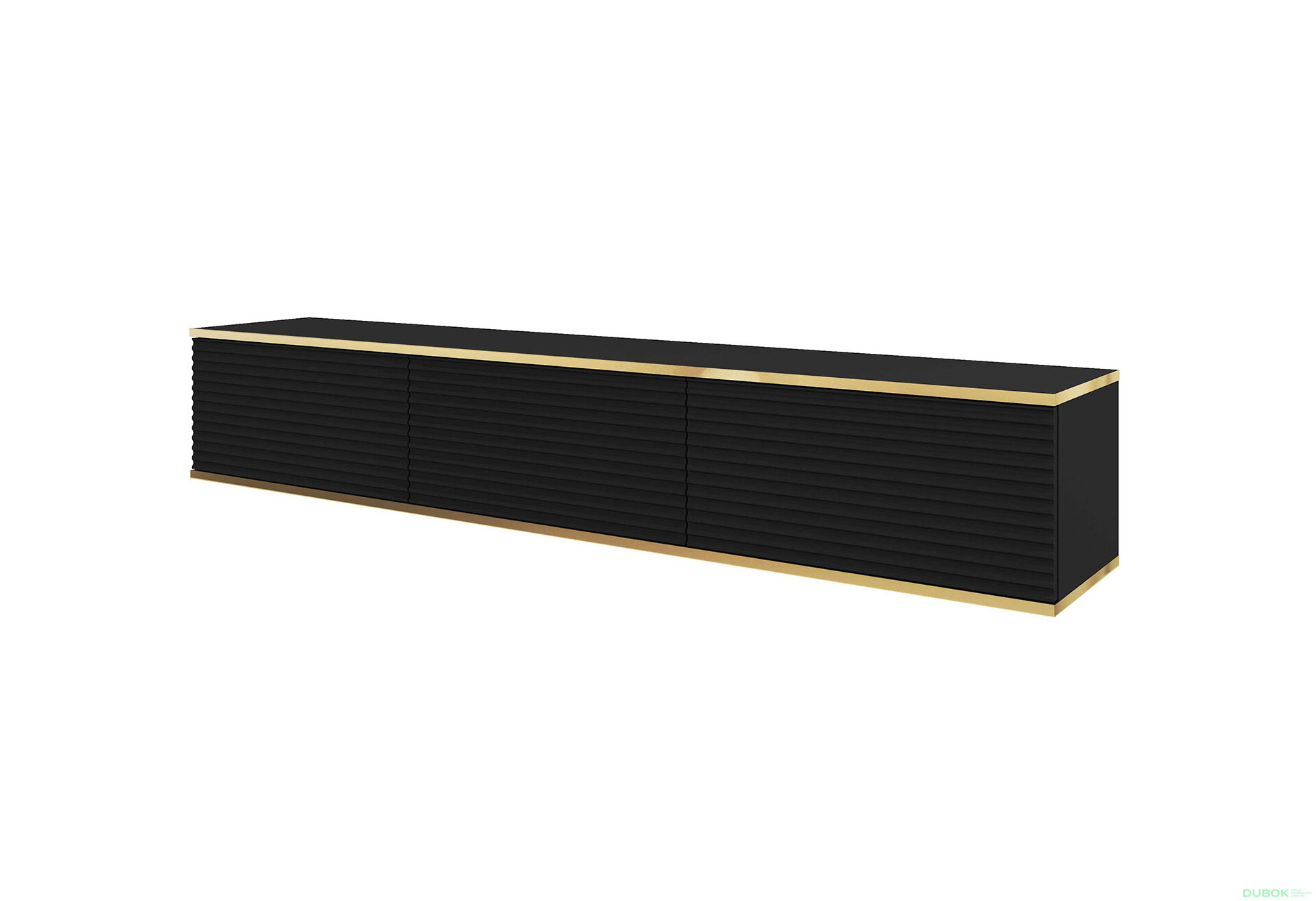Obrázek 1 - TV stolek RTV 175 MDF černý Oro