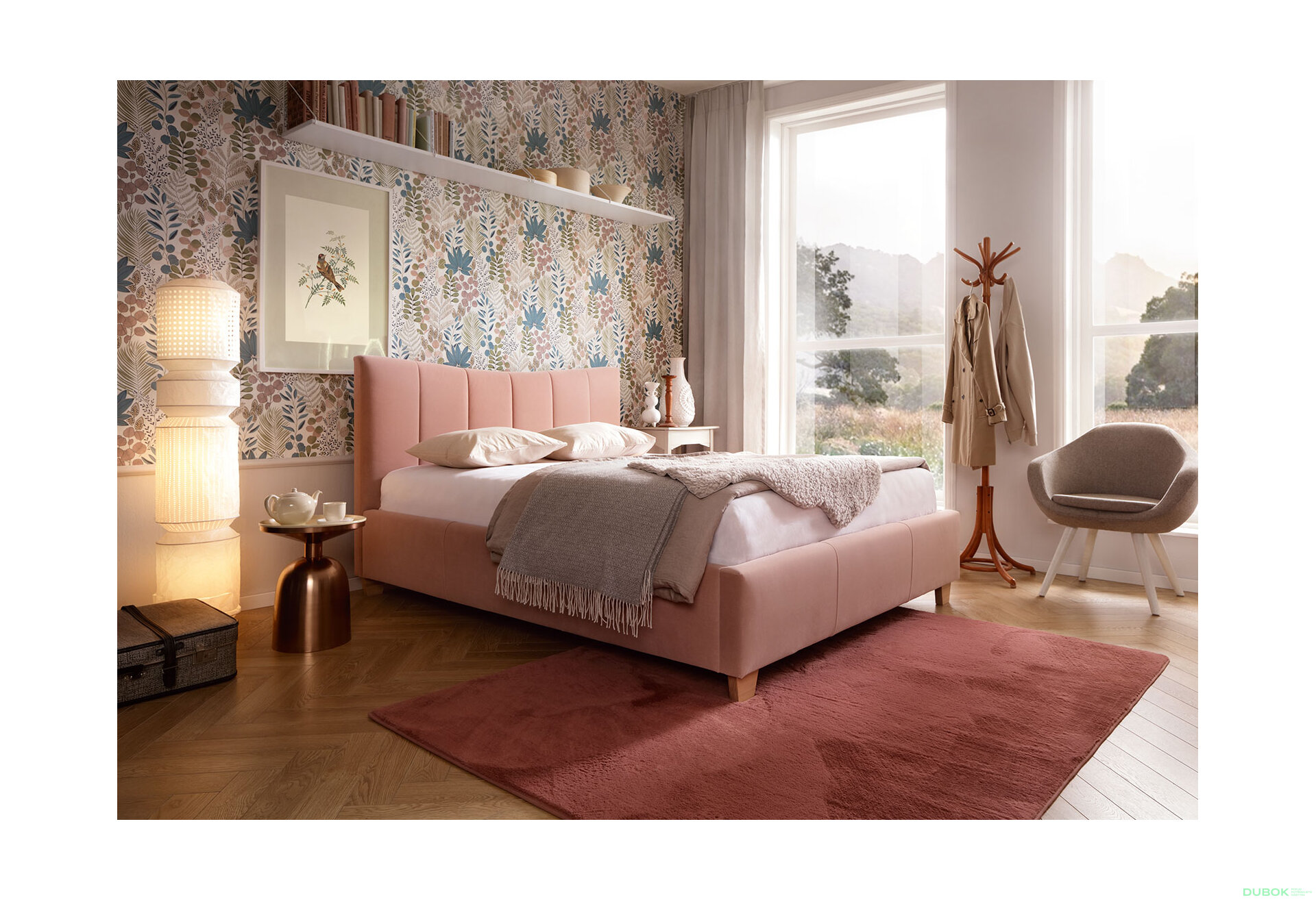 Obrázek 2 - Postel Ariel 180x200 Matt Velvet 61 Davis B10 Olcha