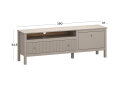 Obrázek 3 - TV stolek 1d1s/160 (B) taupe Kleo